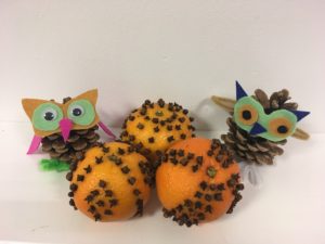 Owls and Pomanders No Holly