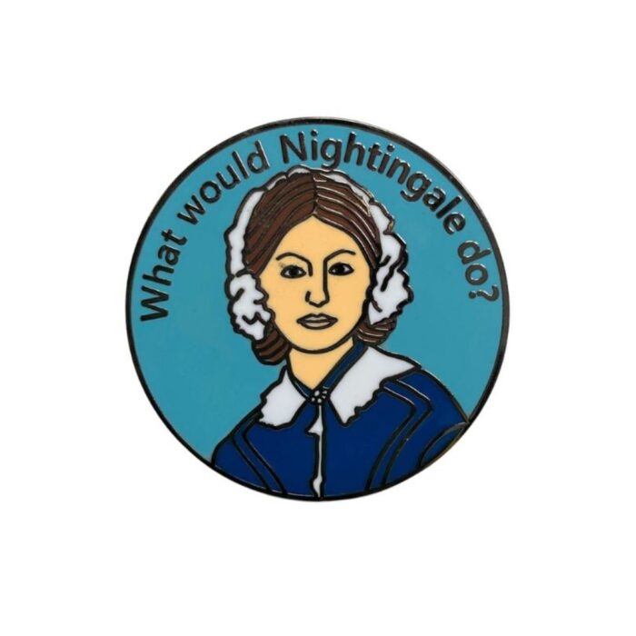 'What Would Nightingale Do?' Pin Badge