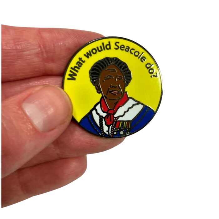 'What Would Seacole Do?' Pin Badge - Image 2